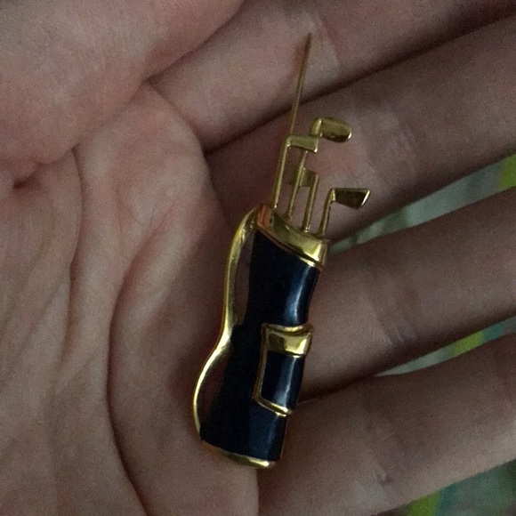 Vintage 1980s Carolee Golf Pin - Picture 5 of 5